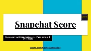 Snapchat Score Booster