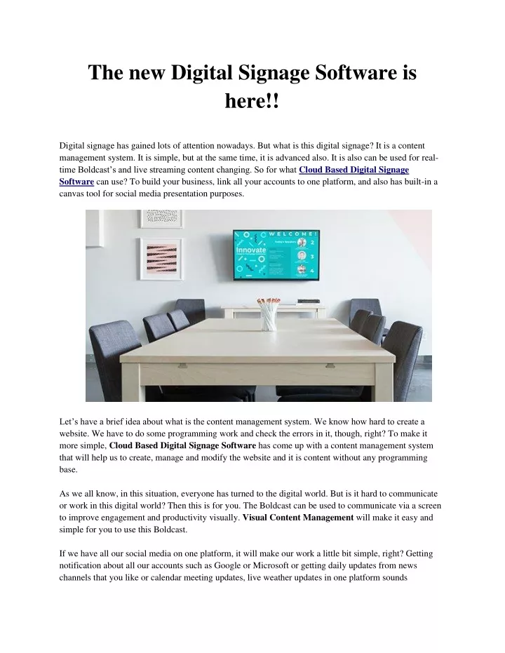 the new digital signage software is here