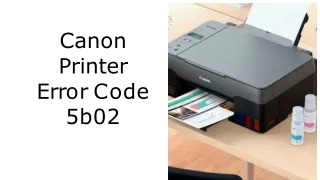 canon printer e rr o r c o d e 5b02