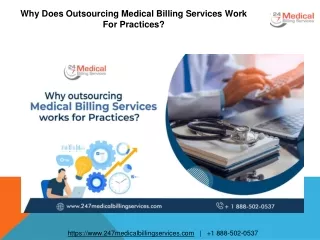 why does outsourcing medical billing services work for practices