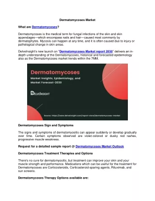 dermatomycoses market