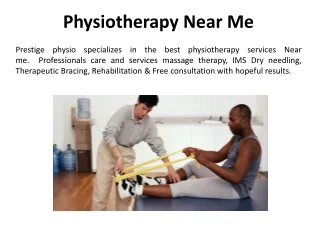physiotherapy near me