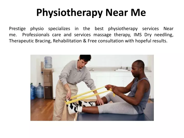 physiotherapy near me