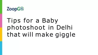 Tips for a Baby photoshoot in Delhi that will make giggle