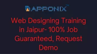 Web Designing Training in Jaipur