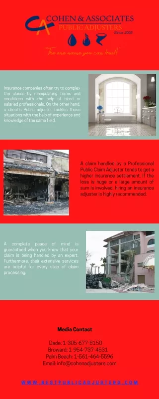 Public Claim Adjuster Fort Lauderdale