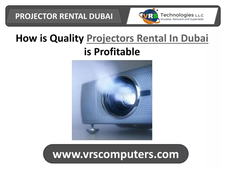 projector rental dubai