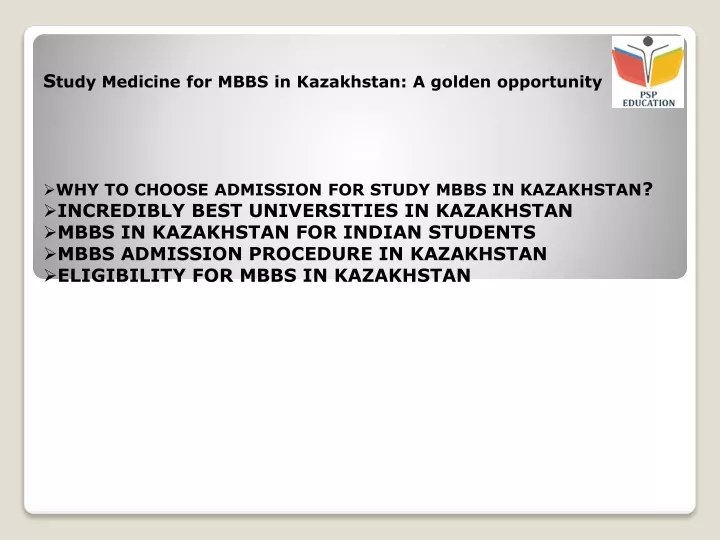 s tudy medicine for mbbs in kazakhstan a golden