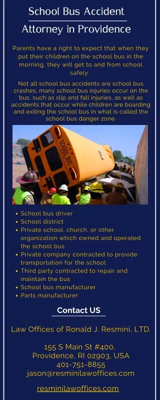 School Bus Accident Attorney in Providence