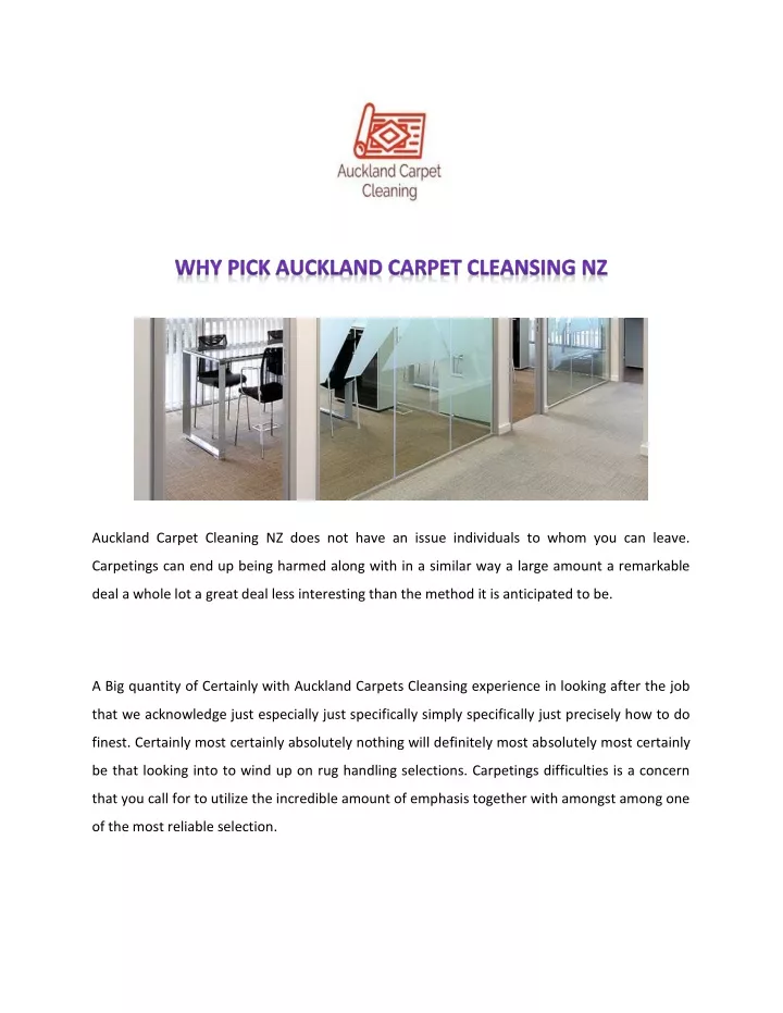auckland carpet cleaning nz does not have
