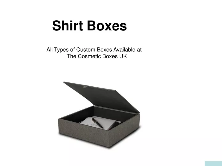 shirt boxes