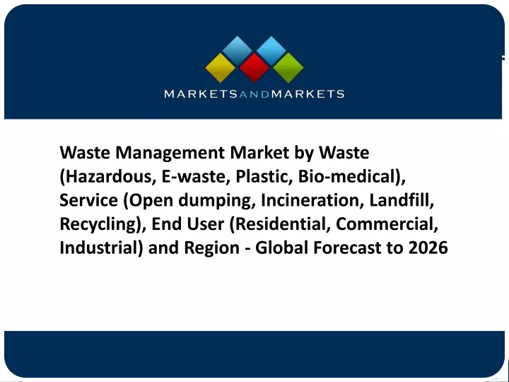 waste management market by waste hazardous