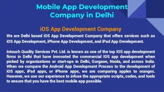 mobile app development company in delhi