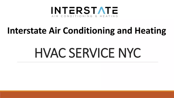 interstate air conditioning and heating