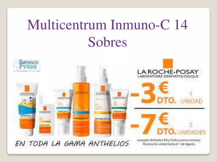 multicentrum inmuno c 14 sobres