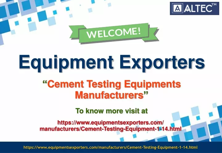 equipment exporters