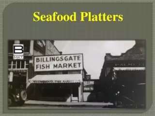 Seafood Platters