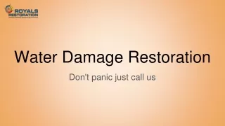 Do You Need Water Damage Repair? Let Us Know