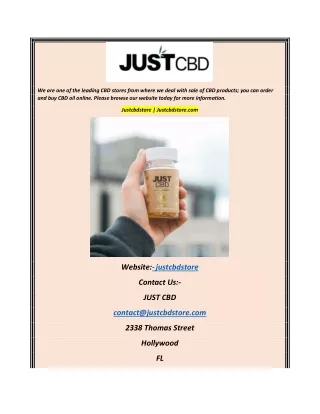 we are one of the leading cbd stores from where