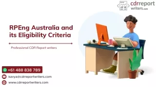 Learn about RPEng Australia and its Eligibility Criteria