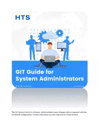 the git version control is a feature which