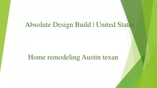 Home remodeling Austin tx