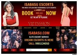 isabasu escorts the most stylish and fashionable