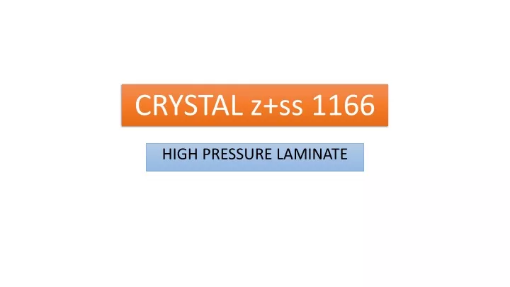 crystal z ss 1166