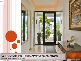 Luxury Homes For Sale in LA Jolla CA
