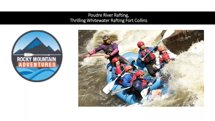 poudre river rafting thrilling whitewater rafting fort collins