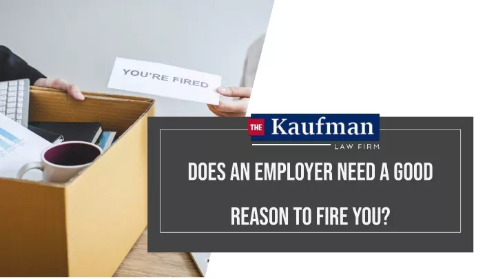 does an employer need a good