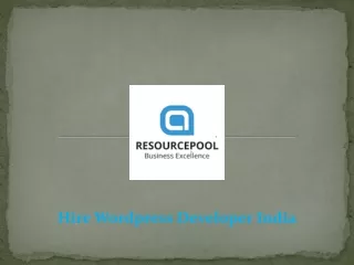 hire wordpress developer india
