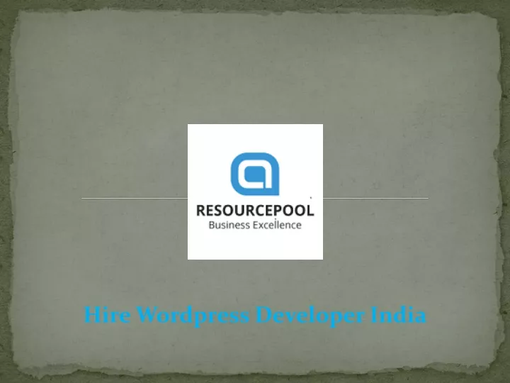 hire wordpress developer india