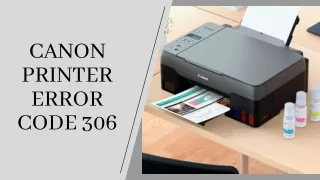 canon printer error code 306