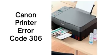 canon printer error code 306