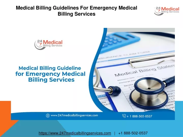 medical billing guidelines for emergency medical billing services