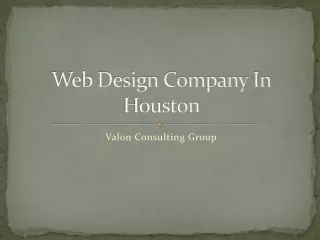 web design company in houston
