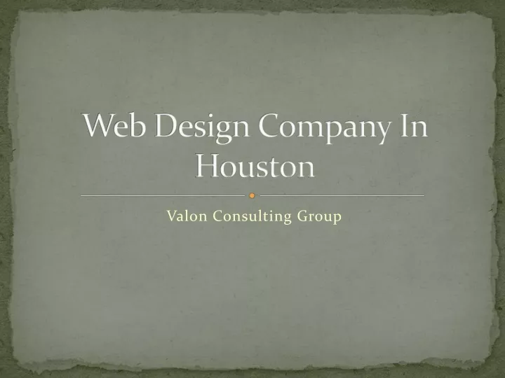 web design company in houston