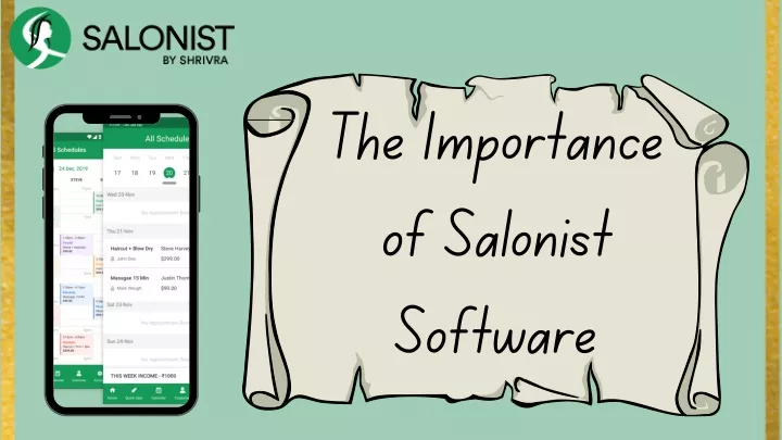 the importance of salonist software