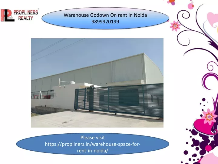 warehouse godown on rent in noida 9899920199