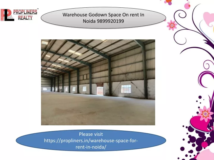 warehouse godown space on rent in noida 9899920199