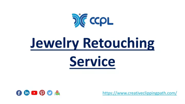 jewelry retouching service