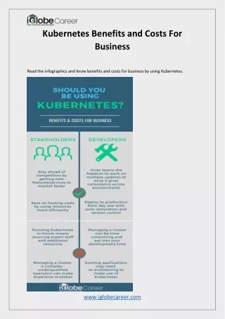 Kubernetes Benefits and Costs For Business