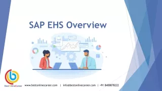 SAP EHS overview Blog PPT