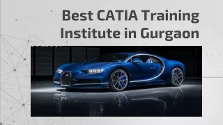 Best CATIA Training Institute in Gurgaon
