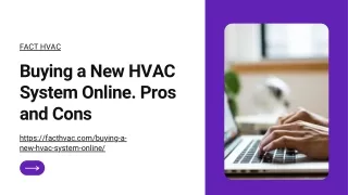 Buying new Hvac system online pros and cons - Gilbert Hvac - Facthvac.com