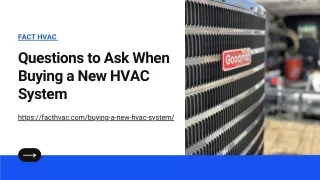 Buying New HVAC system for your Home - Buckeye HVAC - Facthvac.com