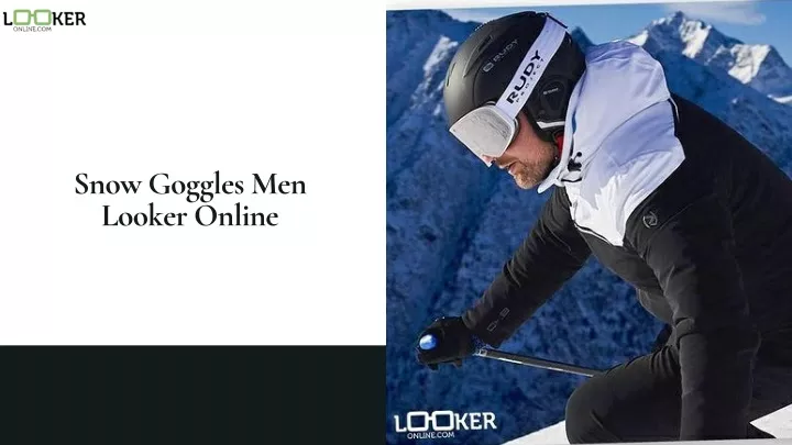 snow goggles men looker online