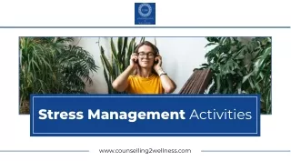 stress management activities