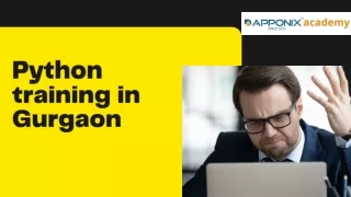 Python Training in Gurgaon